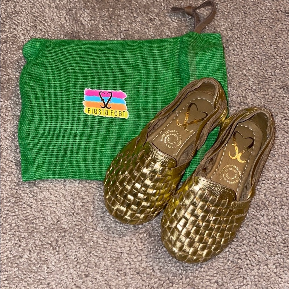 Handwoven shoes